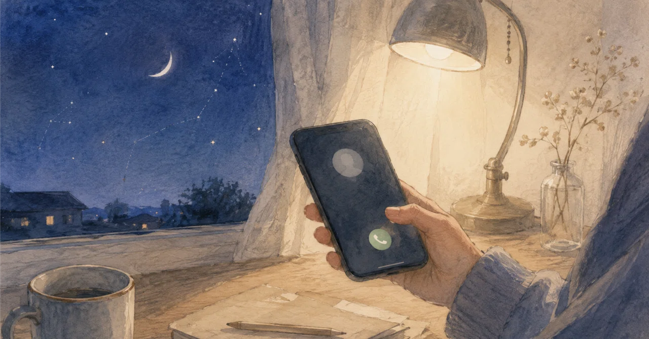 On nights when I can't press the call button, the stars are watching ...