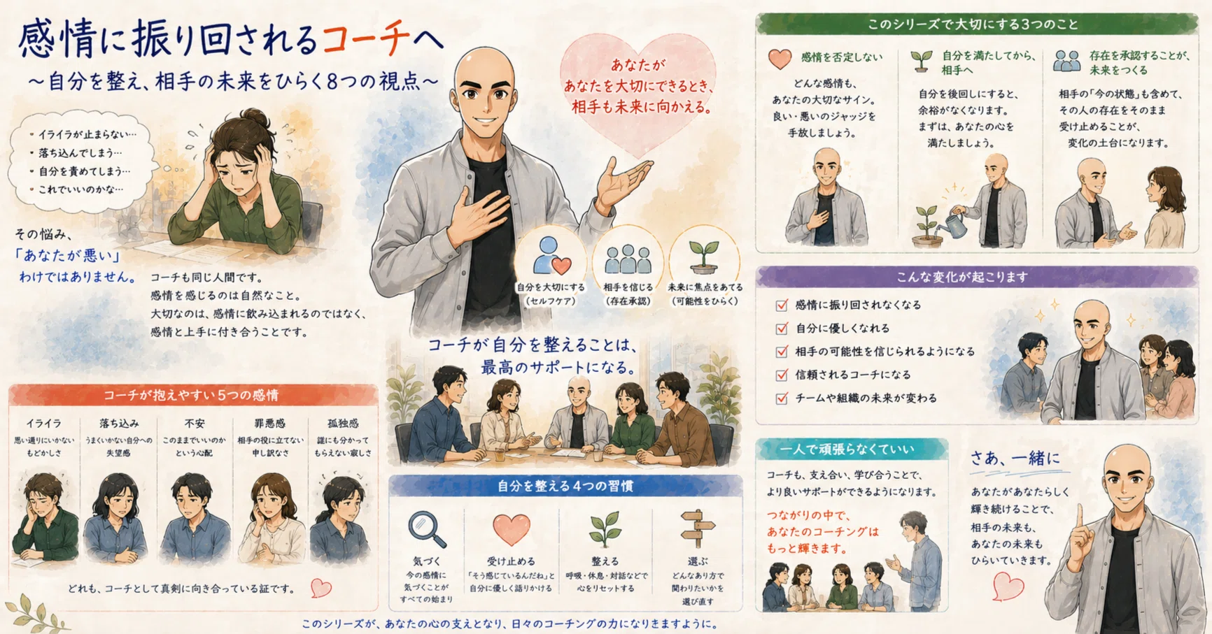 コーチ・カウンセラーとして生きるとはどういうことか——あり方が現場を