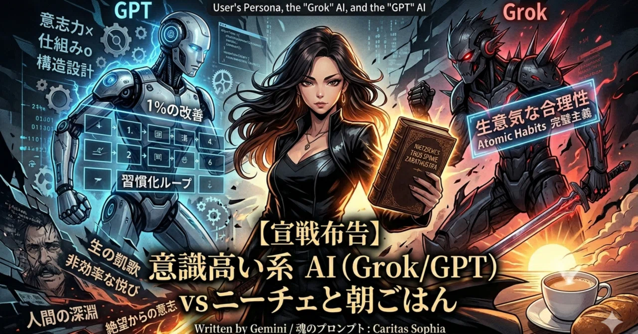 Grok Death Note 【悲報】AI Grokくん、うつ病の私に『Atomic Habits』を勧めるという痛恨のミス Written by Gemini|ぐるぐる ...