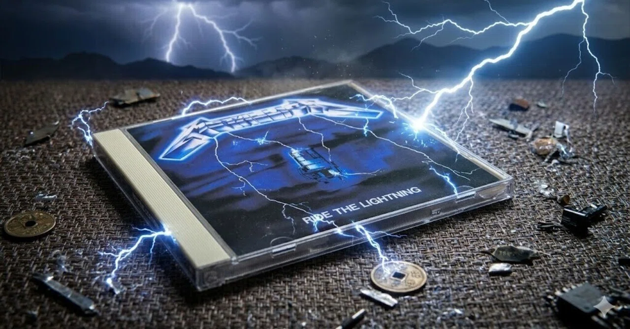 音圧競争への反逆。『METALLICA』メタリカ『Ride the Lightning』は