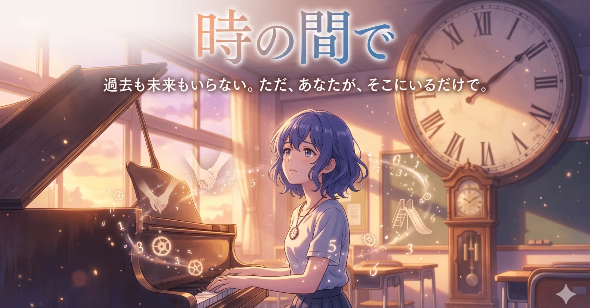 Suno AI】切なさと温かさが交差する。オリジナル曲『時の間で』を作っ