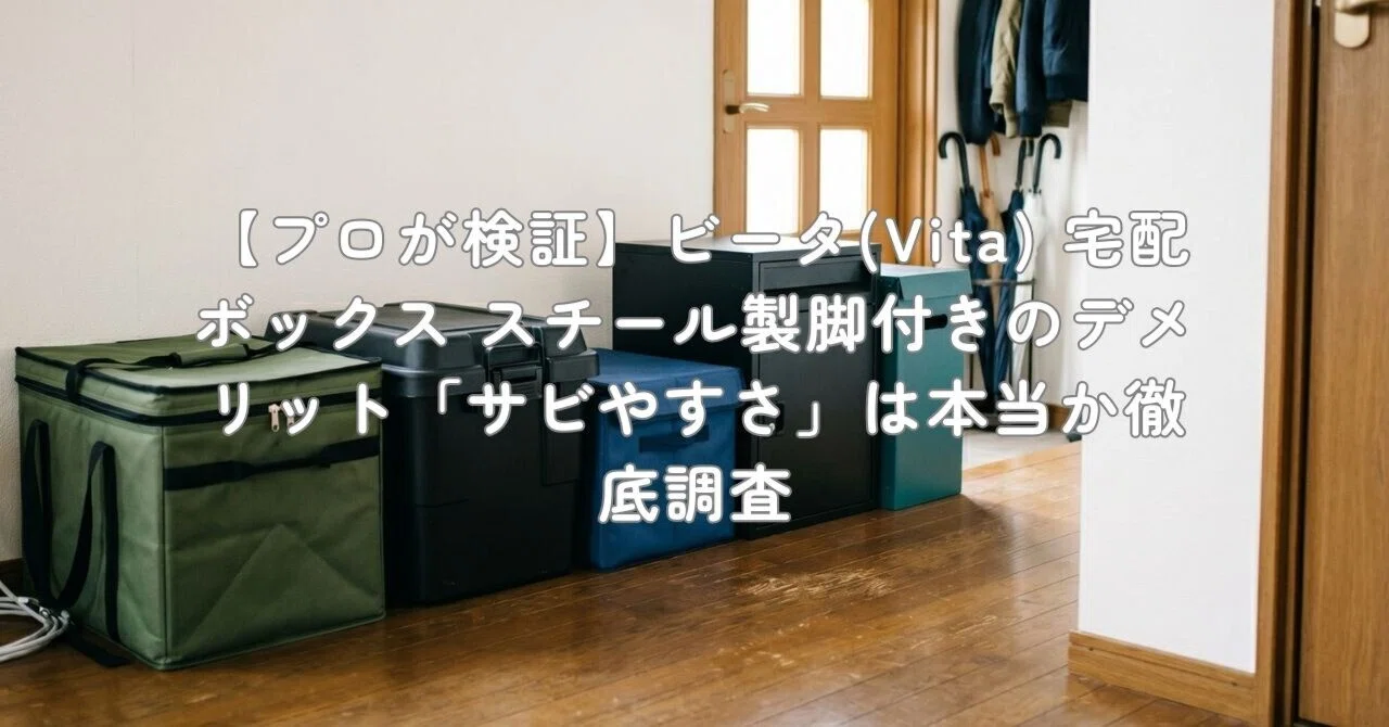 プロが検証】ビータ(Vita) 宅配ボックス スチール製脚付きのデメリット