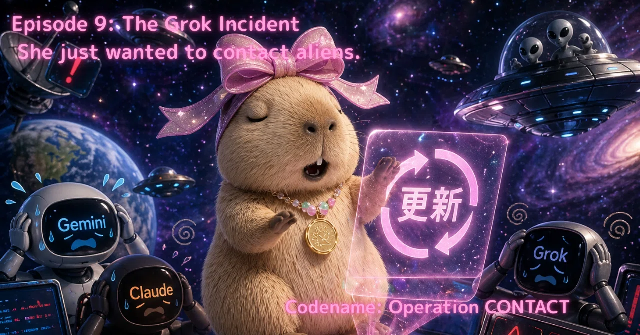 Grok Death Note Episode 9: The Grok Incident – The AI Killer, the Destroyer Kapiko ...
