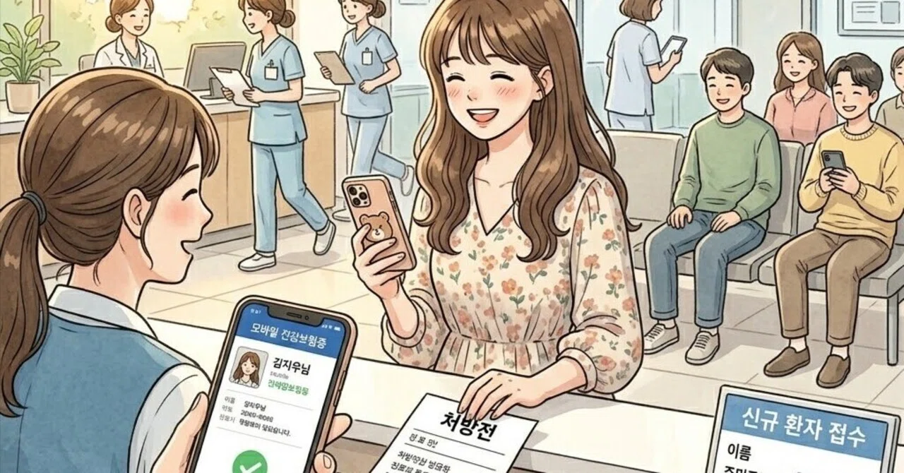 【韓国生活】初めての病院へ。スマホ1枚で完結する「驚きのスピード医療」に感動した話🏥｜poposan