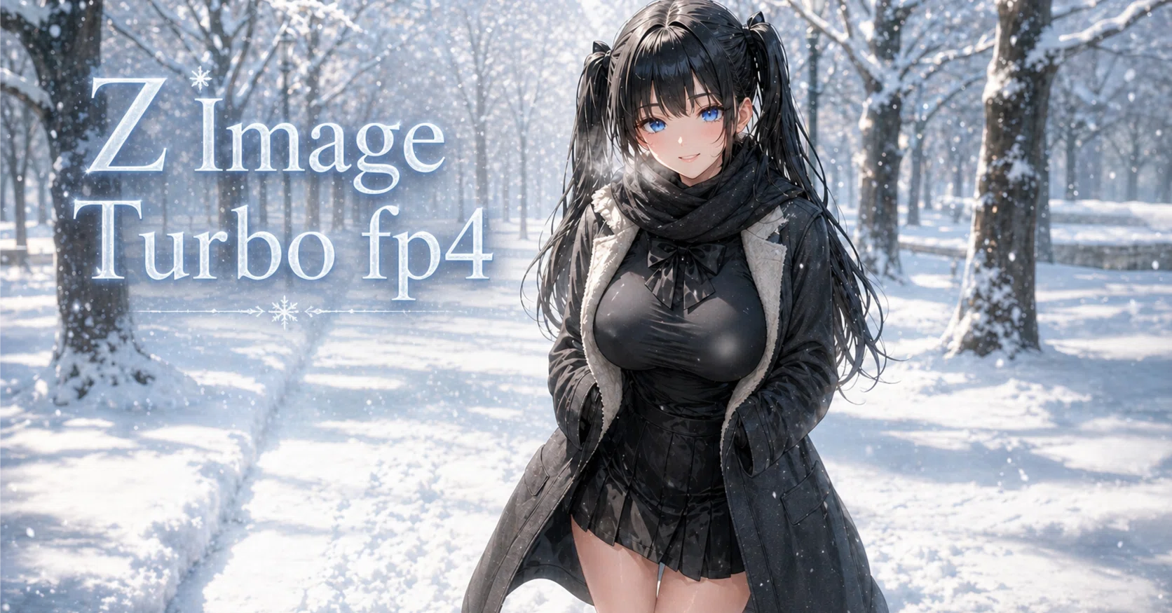 久しぶりにZ Image Turboで画像生成（fp4とついでに関連LoRA）｜混合順