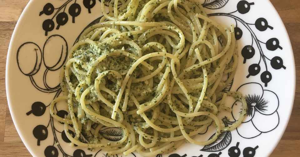 ジェノベーゼレシピとオリーブオイル それではさっそくbuonappetito サビ猫 Note