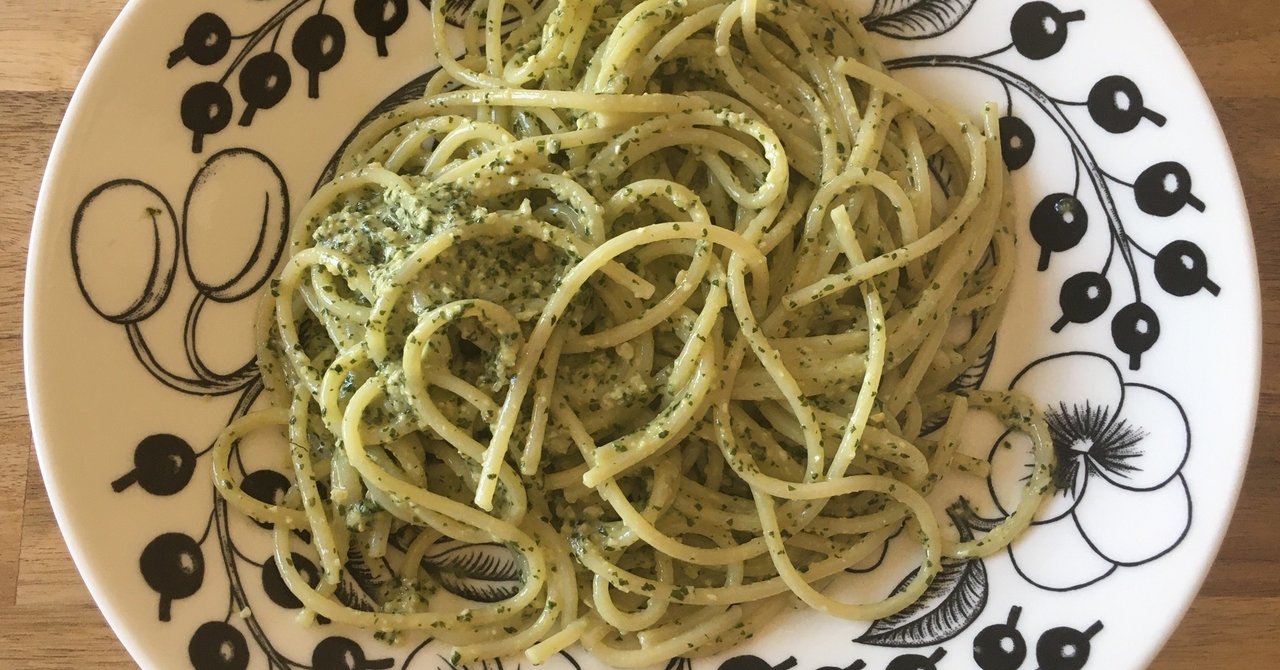ジェノベーゼレシピとオリーブオイル それではさっそくbuonappetito サビ猫 Note