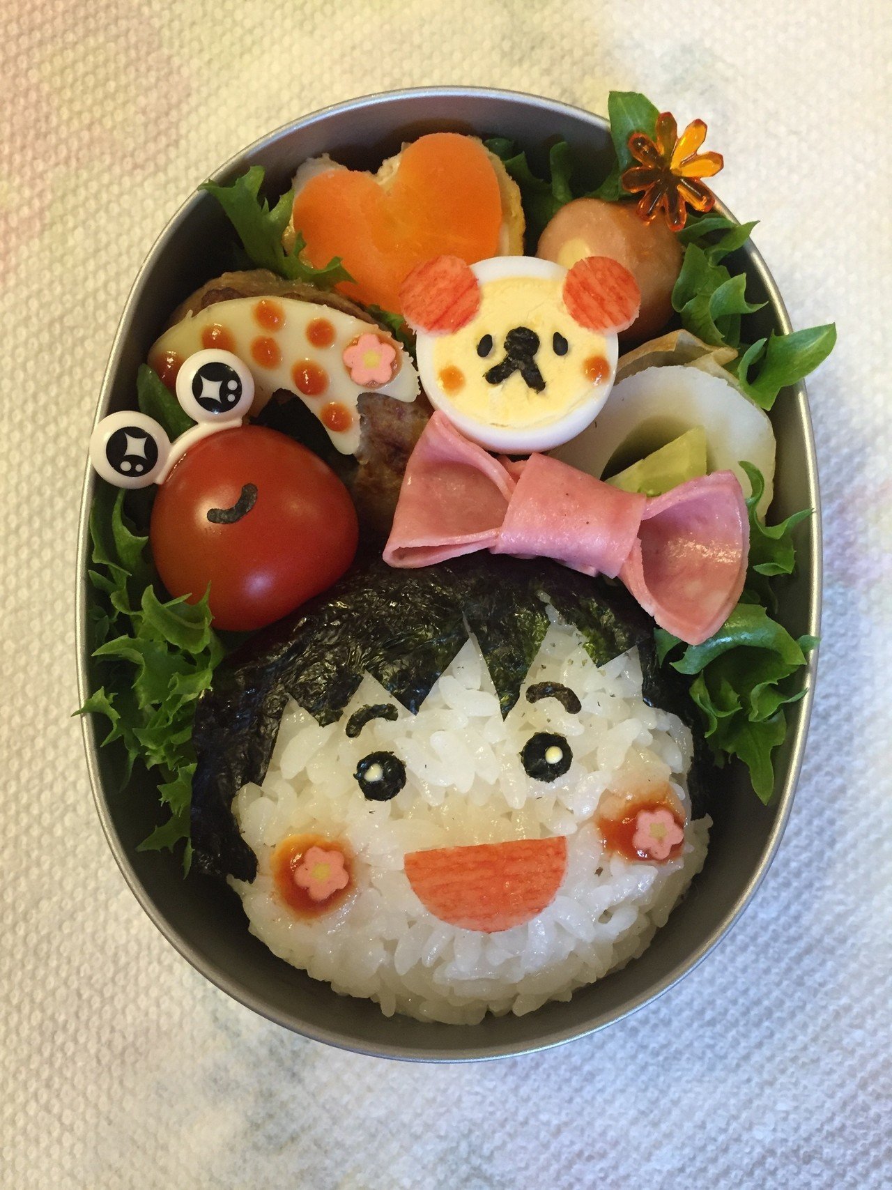 このお弁当は過去に下の子に作った物です ちびまる子ちゃんのつもり 笑 お弁当 キャラ弁 過去弁 ちびまる子ちゃん Yuki Oka Note このお弁当は過去に下の子に作った物です ちびまる子ちゃんのつもり 笑 お弁当 キャラ弁 過去弁 ちびまる子ちゃん Yuki Oka Note