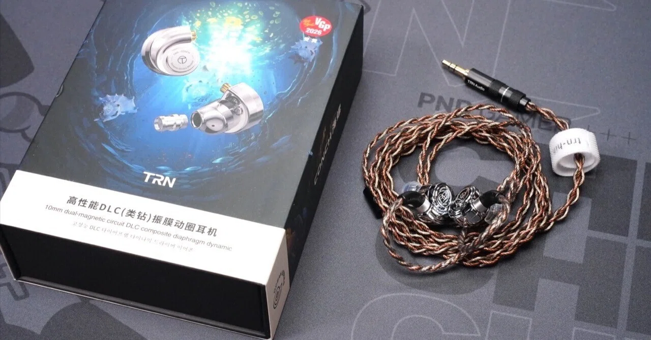 TRN Conch レビュー！初心者はこれだけ買えばOK！3,000円台なのに付属