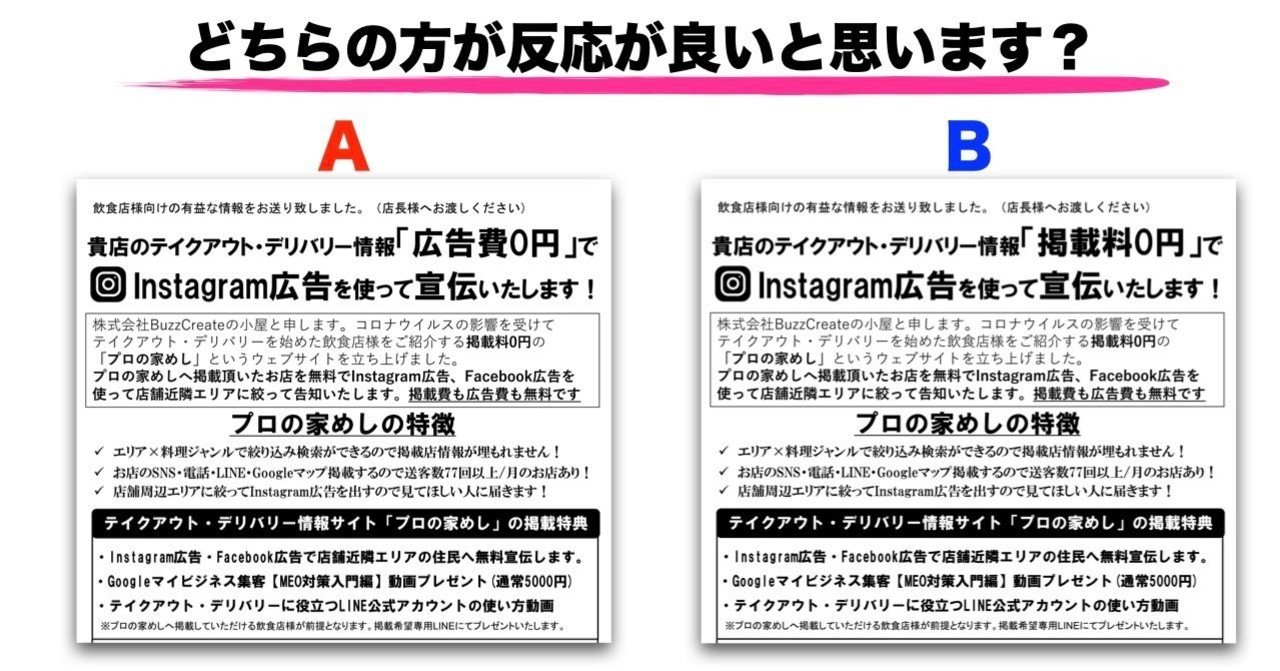 Faxdmテスト実践 Aとbどちらのほうが申込率高かったでしょうか 生データ公開します 小屋真伍 店舗集客アイデアマン Note Faxdmテスト実践 Aとbどちらのほうが申込率高かったでしょうか 生データ公開します 小屋真伍 店舗集客アイデアマン Note