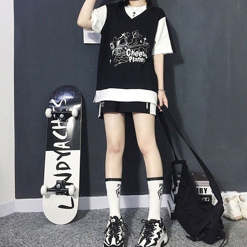 Crazy Girl 新作 とっても可愛いスペースマウスのツーピース 天使と悪魔サブカル系ファッションseasonz Note