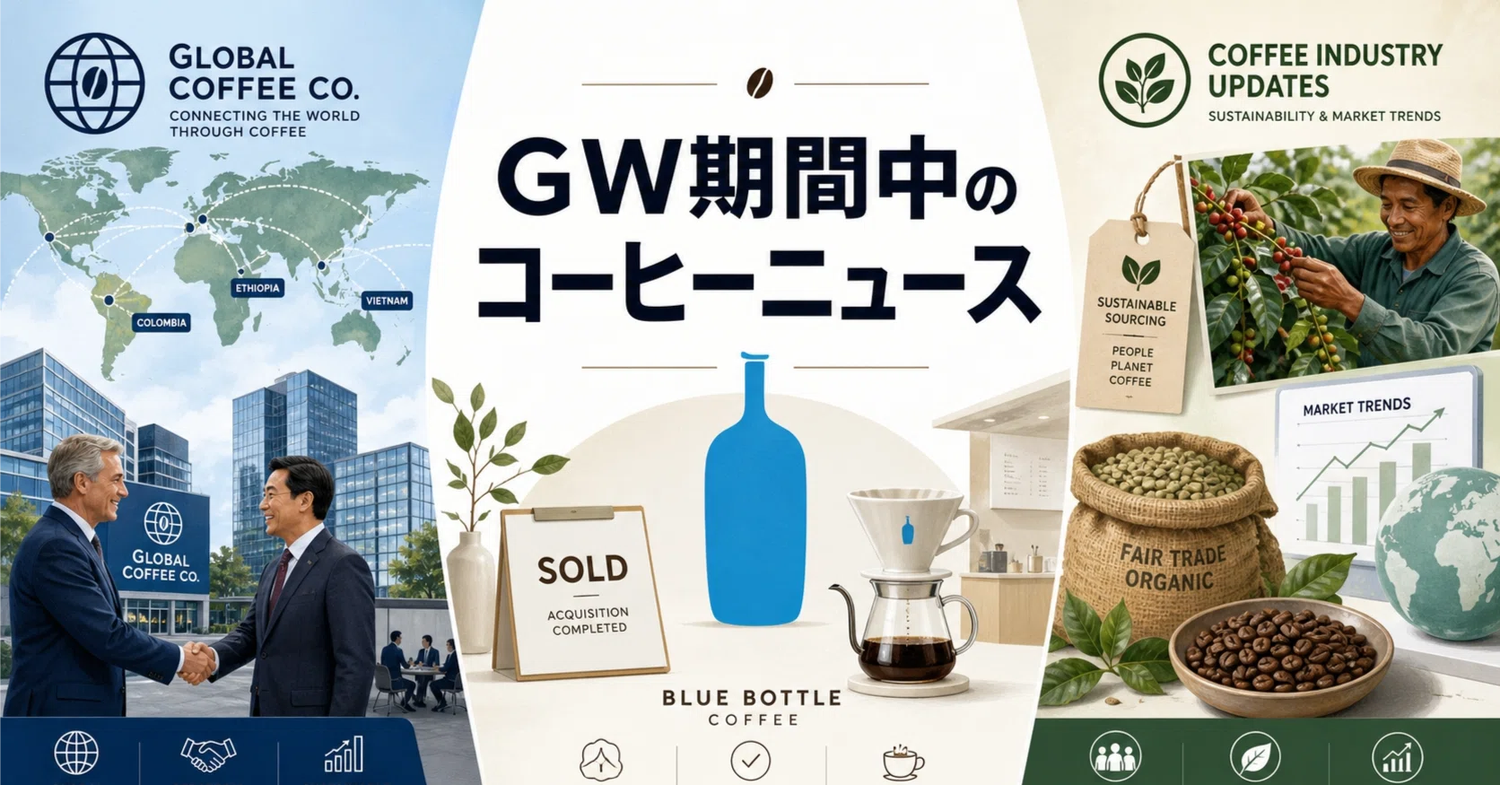 GW期間中のコーヒーニュース｜阪本義治 ( Yoshiharu Sakamoto )