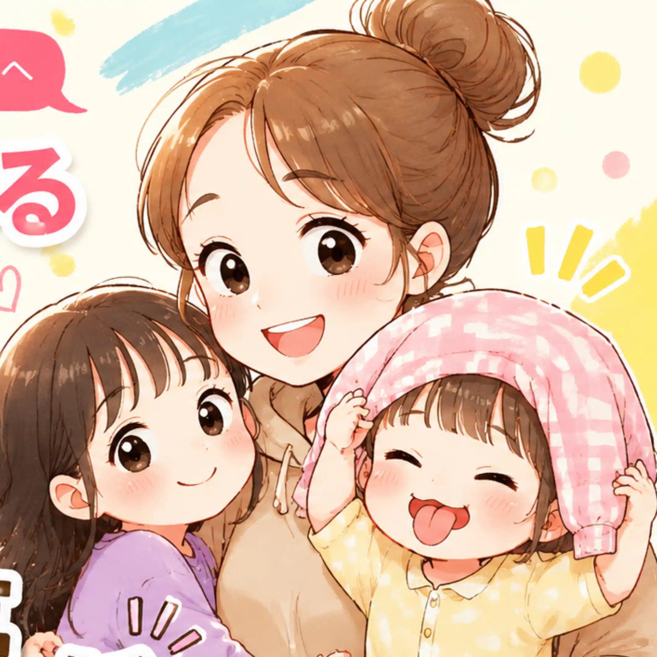 離婚調停・DV経験談/カラフルでこまる