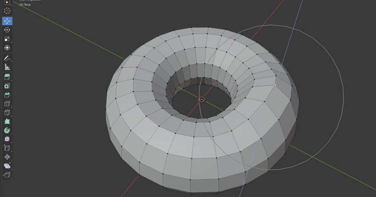 Blender再入門 プロポーショナル編集でつまづく Minamo Note