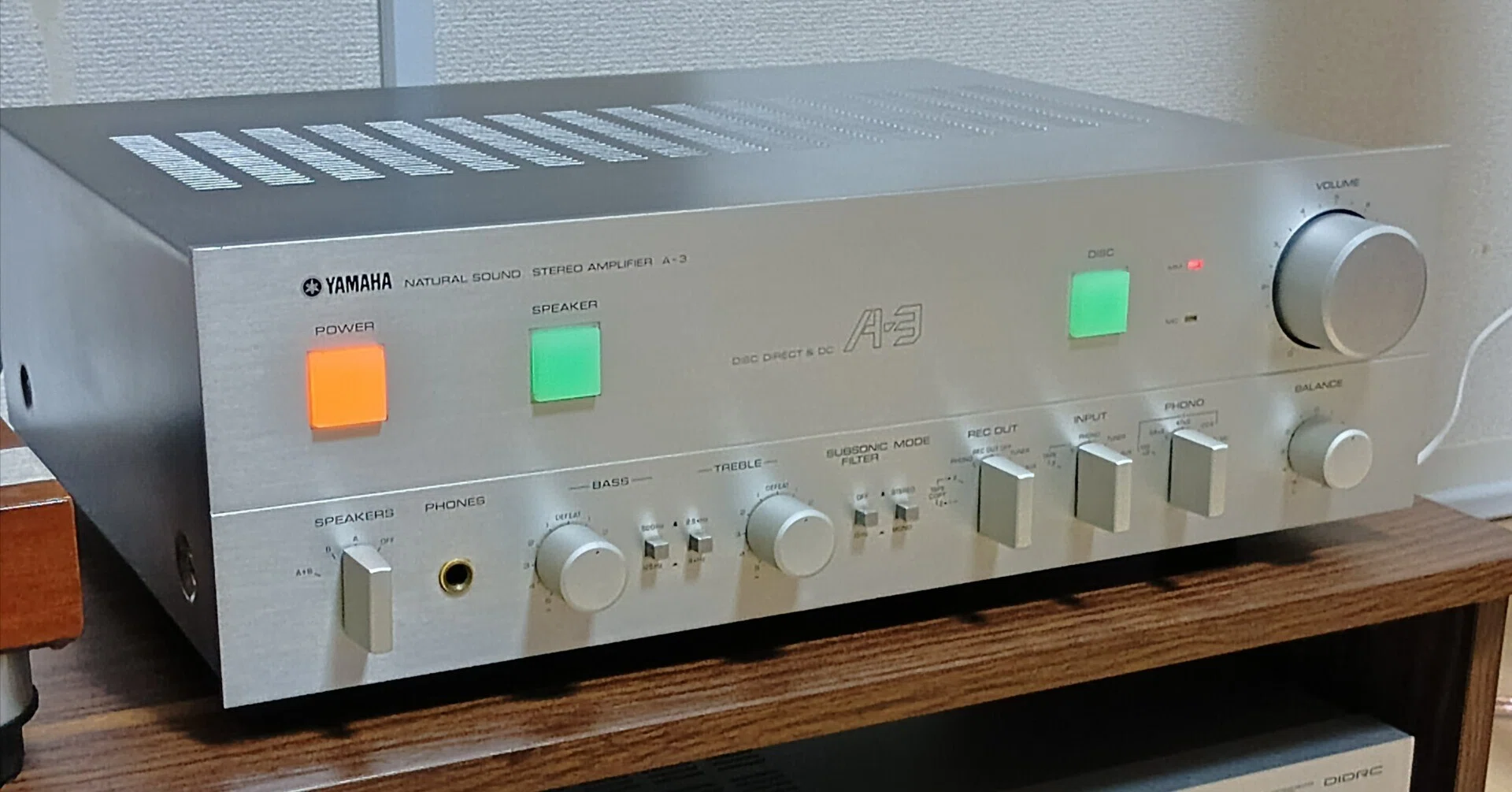 1970年代ビンテージオーディオの底力、プリメインアンプ☆YAMAHA A-3