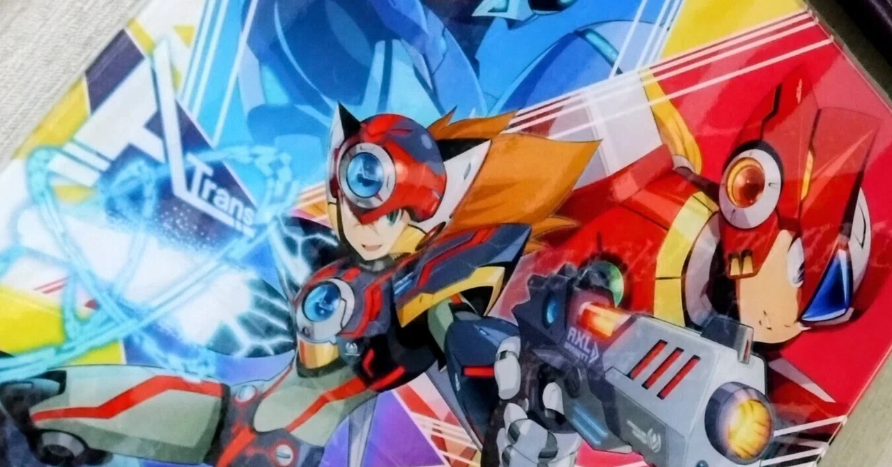 ロックマンXアクリルジークレーボードをまた購入〜フィルム貼り回