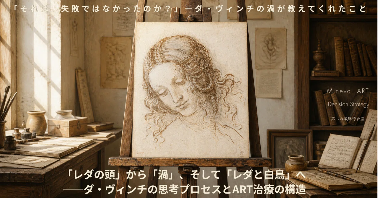 それは、失敗ではなかったのか？」——ダ・ヴィンチの渦が教えてくれた