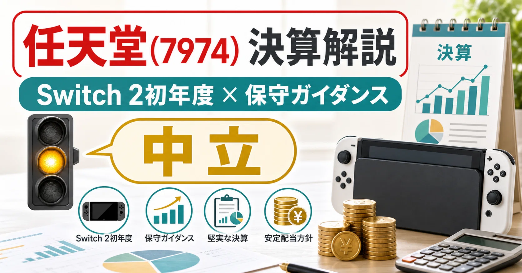 任天堂の2026年3月期決算は売上ほぼ倍増。それでも来期予想に注目した