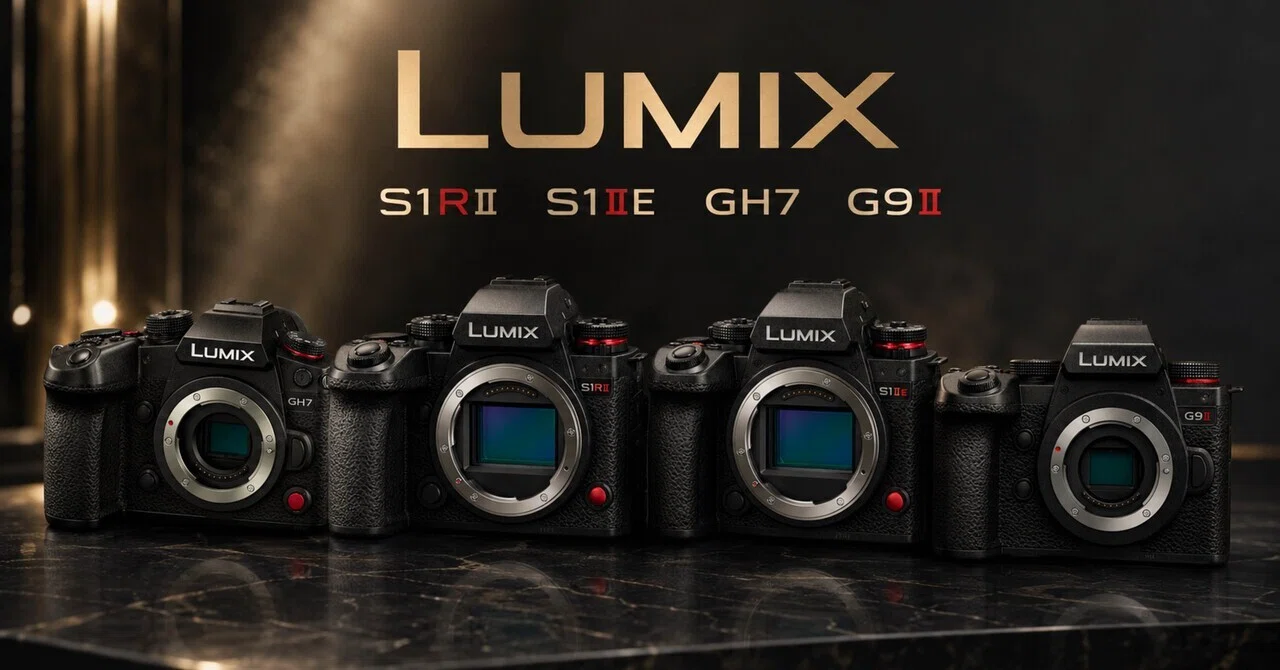 LUMIXのフラグシップ機！S1RII・S1IIE・GH7・G9II、どれを選ぶべき 