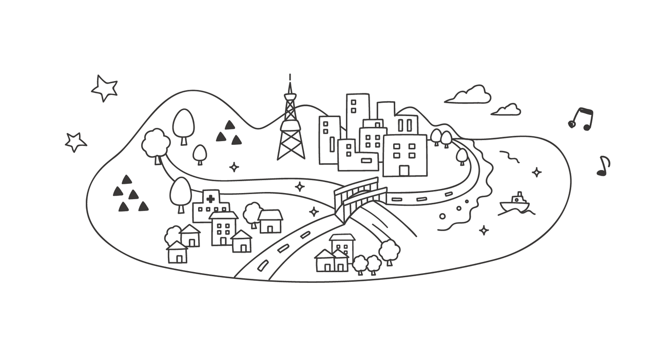 8 気まぐれスケッチ ゆるい街づくり Noriaki Kawanishi 半農デザイナー Note