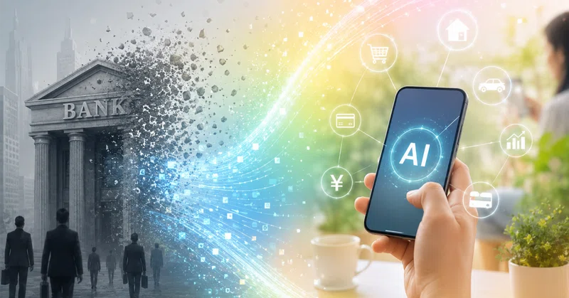 銀行が「消える」？Googleが狙う、生活に溶け込むAI金融の衝撃