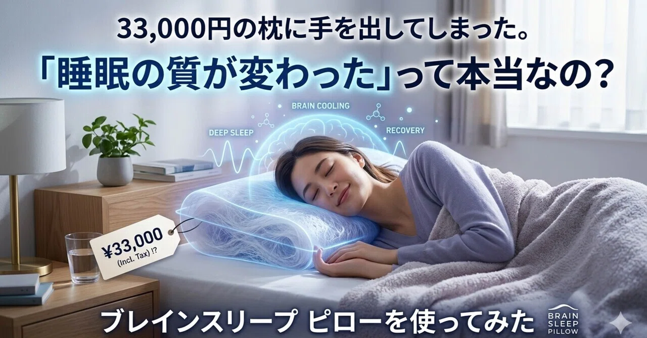 定価33,000円 ブレインスリープピロー HIGH（高め）サイズ 【公式通販】