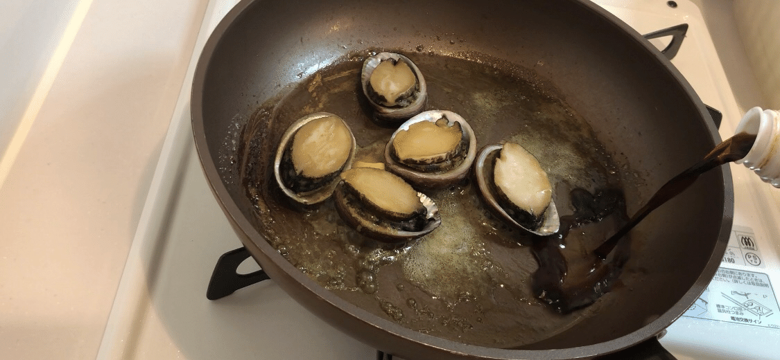 トコブシのバター焼きの作り方 ゆうき Note