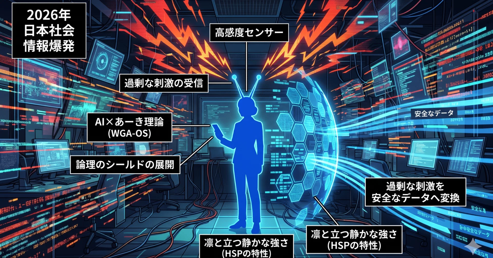 繊細さん（HSP）」ブームの罠。脳科学が証明する高感度センサーと、AI