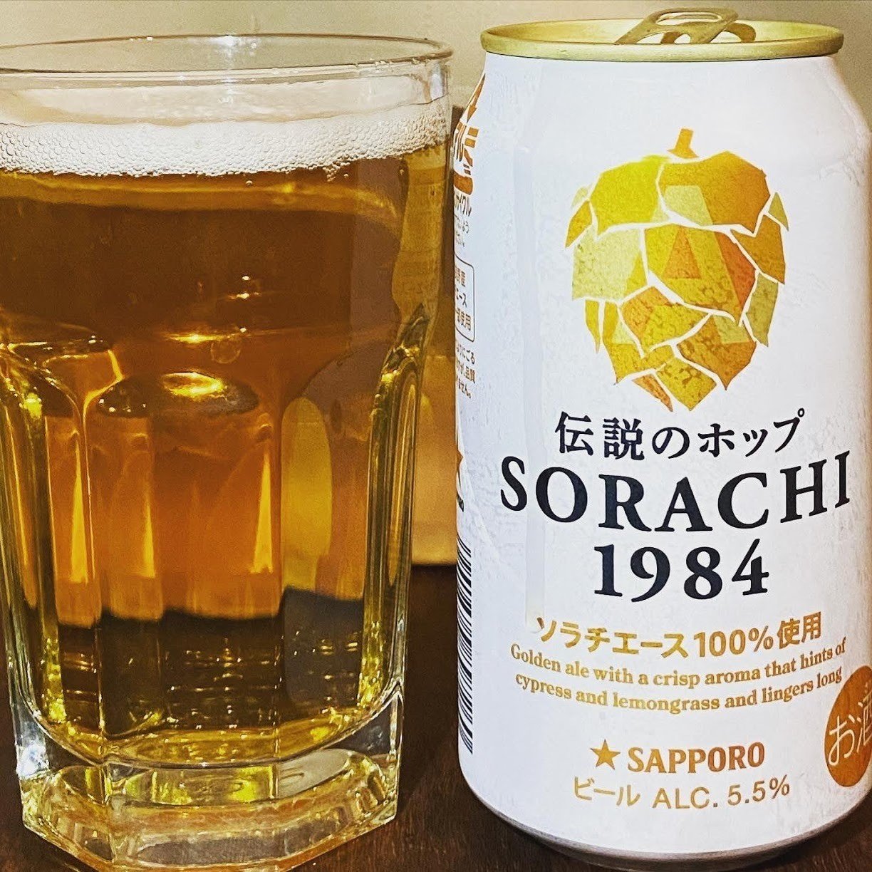 アメリカ逆輸入ジャパニーズ ホップ 伝説のホップ Sorachi 1984 1000beerchallenge 133 1000 Minolu Note