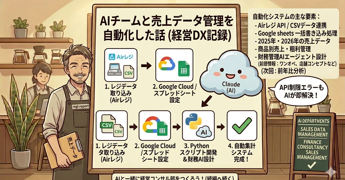 claude codeでレジのデータからコンサルしてもらう その1｜珈琲屋の