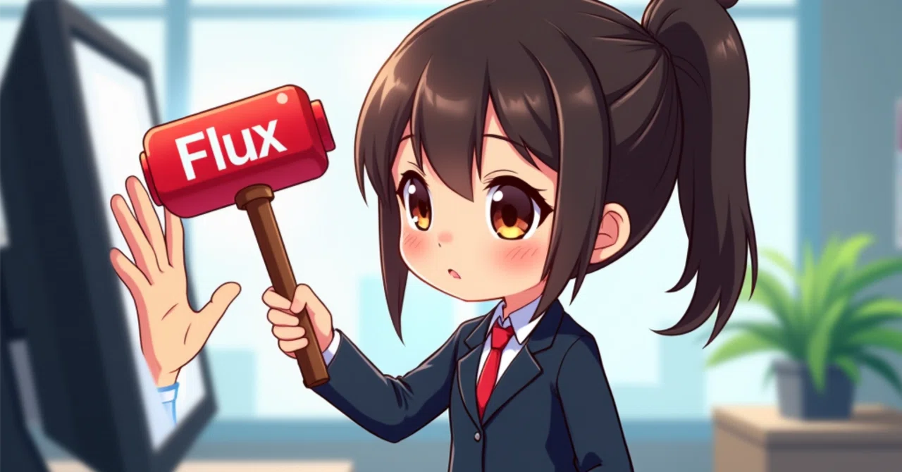 神絵の救済】SDXLの指ガチャはFluxでねじ伏せろ。｜異種モデルInpaint