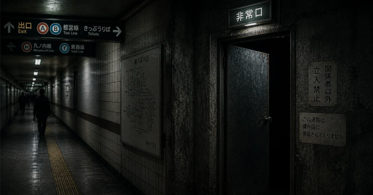 The Exit Not on the Station Map｜ren（Folklumina / ぬるめ哲学）