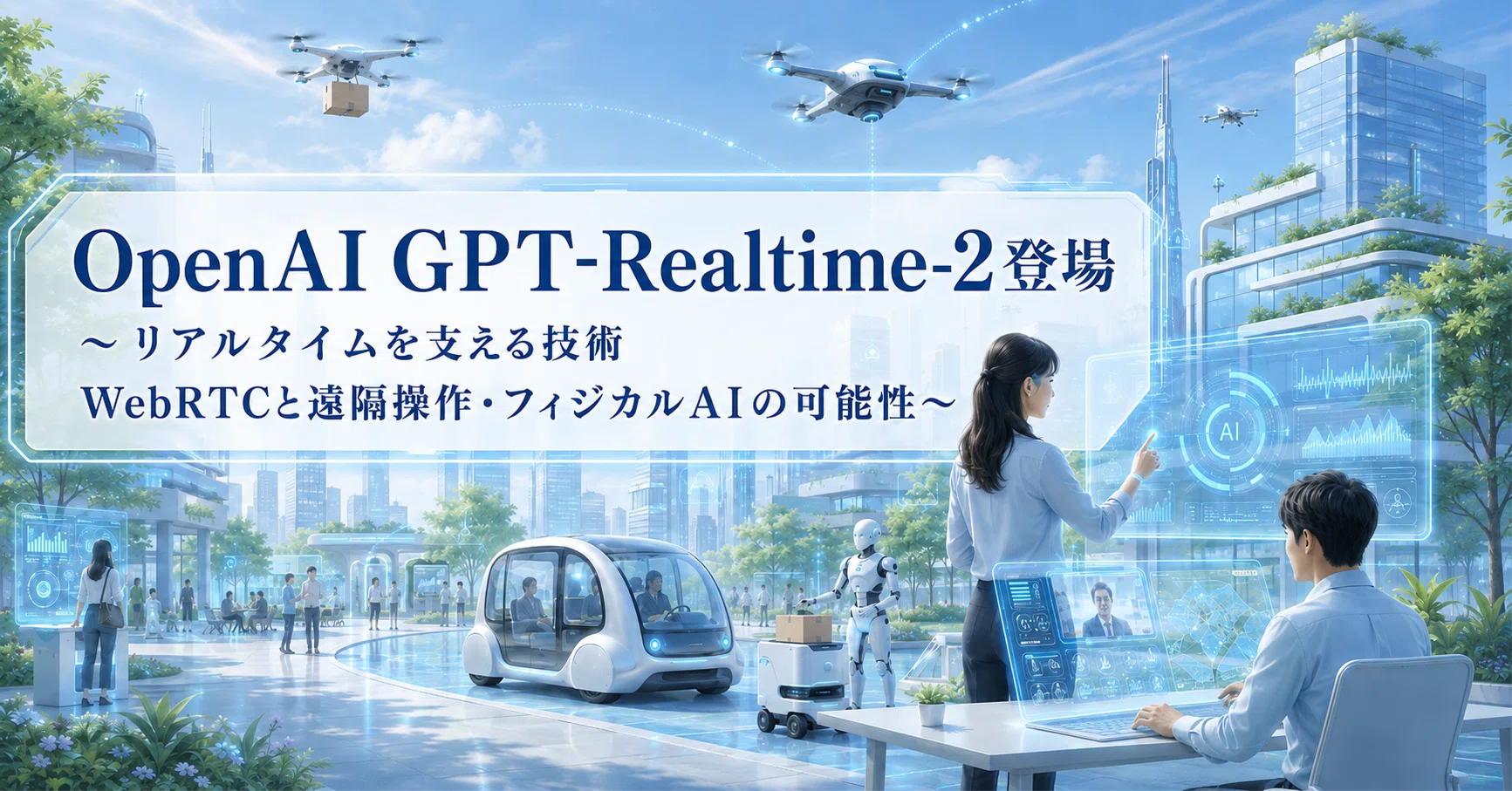 OpenAI GPT-Realtime-2登場 〜リアルタイムを支える技術 WebRTCと遠隔