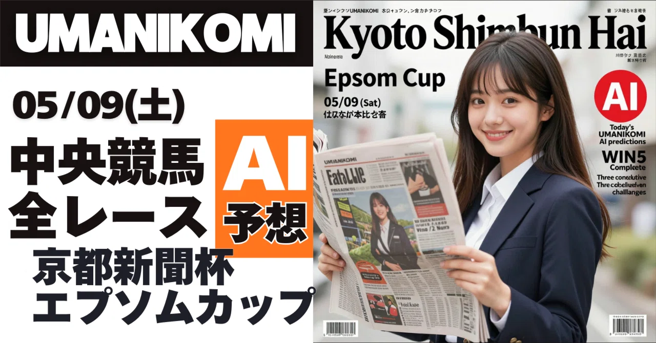 05/09(土) 無料中央競馬全レースAI予想｜umanikomi