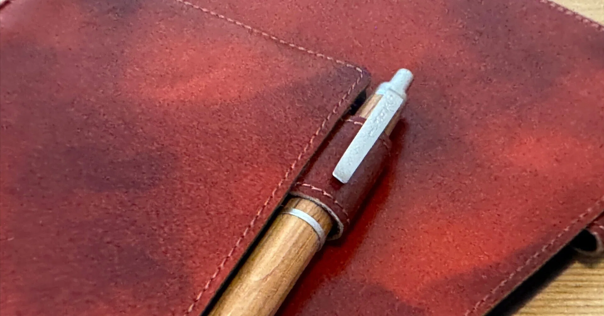 A5のレザーのシステム手帳をお迎えしました[YOSHINA A5システム手帳
