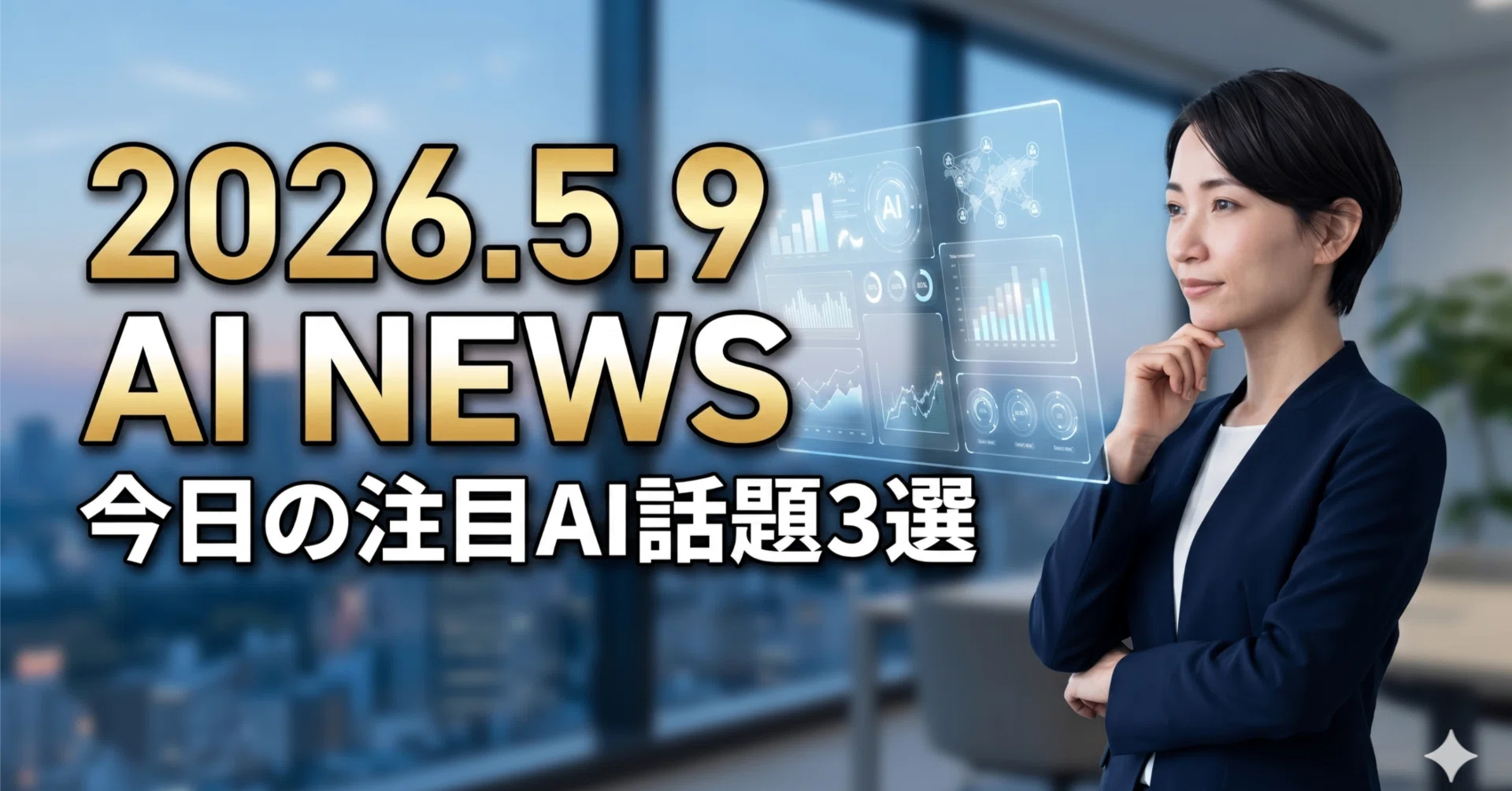 今日のAIニュース｜2026年05月09日｜AIラバー
