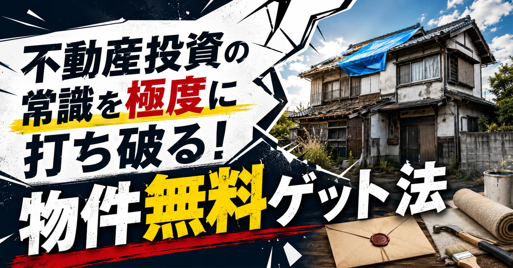廃墟不動産投資の達人 0円不動産投資実践スクール 村上祐章 テキスト6冊一式 物件をタダでもらう」って正気か？──読んだら不動産投資の常識がぶっ