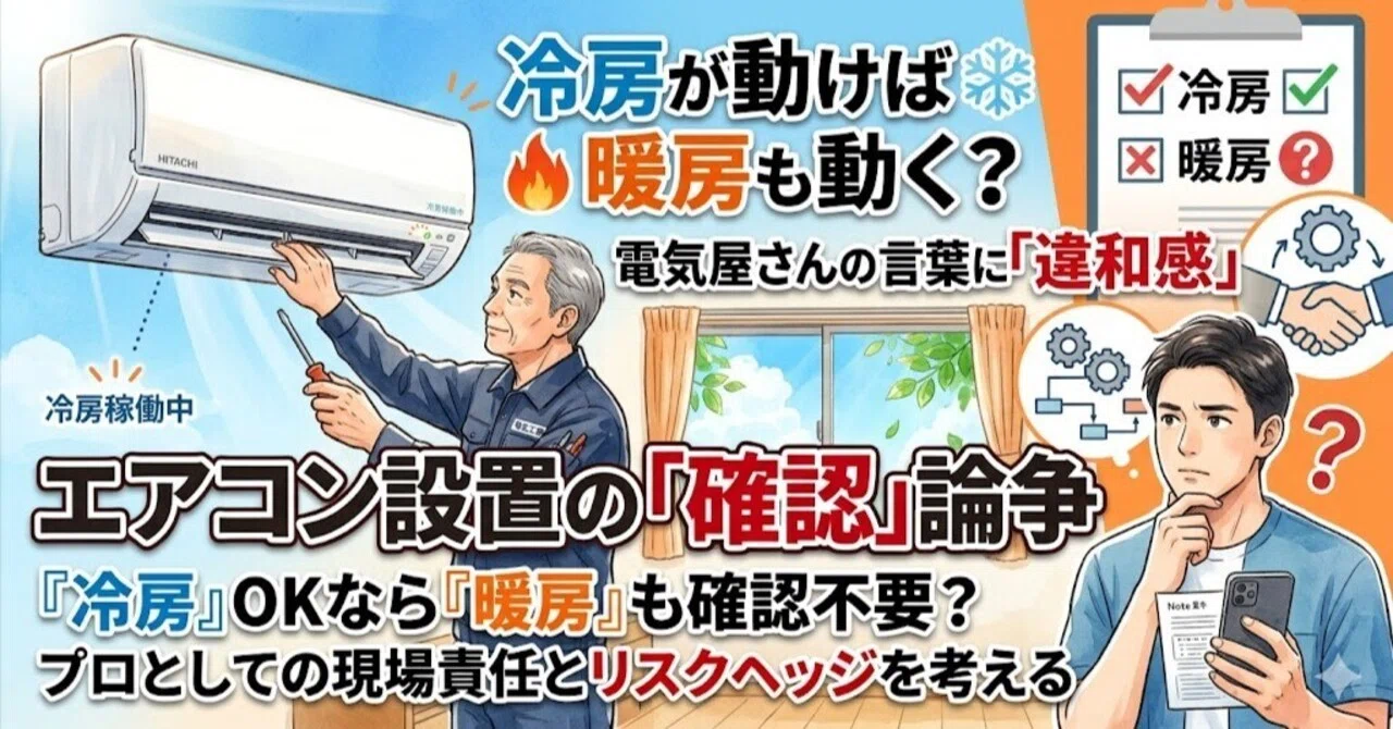 エアコン 冷房 は 動く が 暖房 が 動か ない