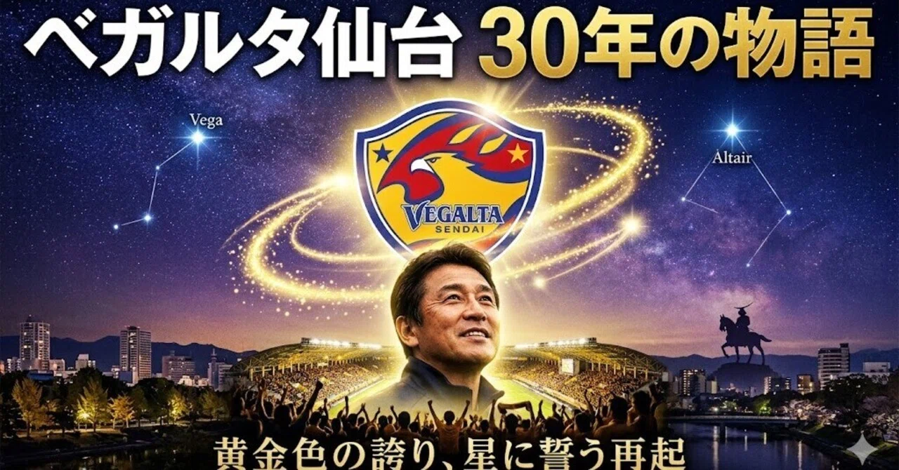 ブランメル仙台　ベガルタ仙台の前身　美品　年代物 星の名前を持つクラブ——ベガルタ仙台という30年の物語｜ワーディー