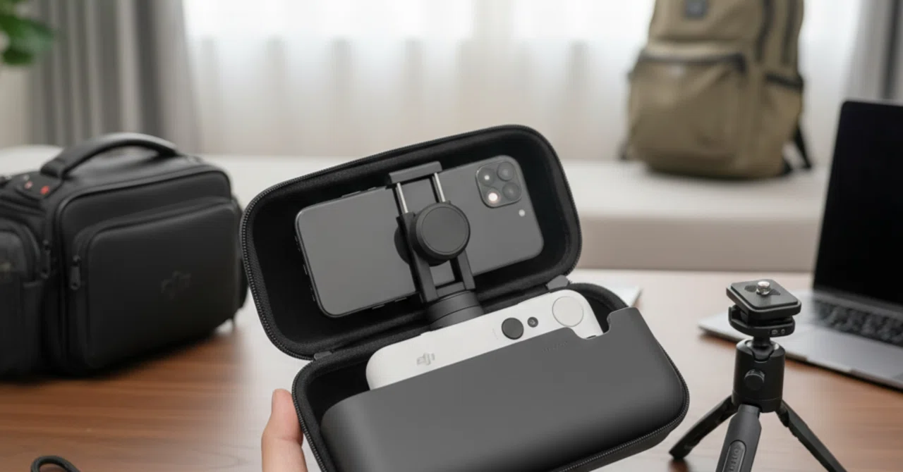 DJI OSMO MOBILE6 オズモモバイル6 専用ケース付 DJI Osmo Mobile 6を120%使いこなす！大切な機材を守り、撮影をもっと