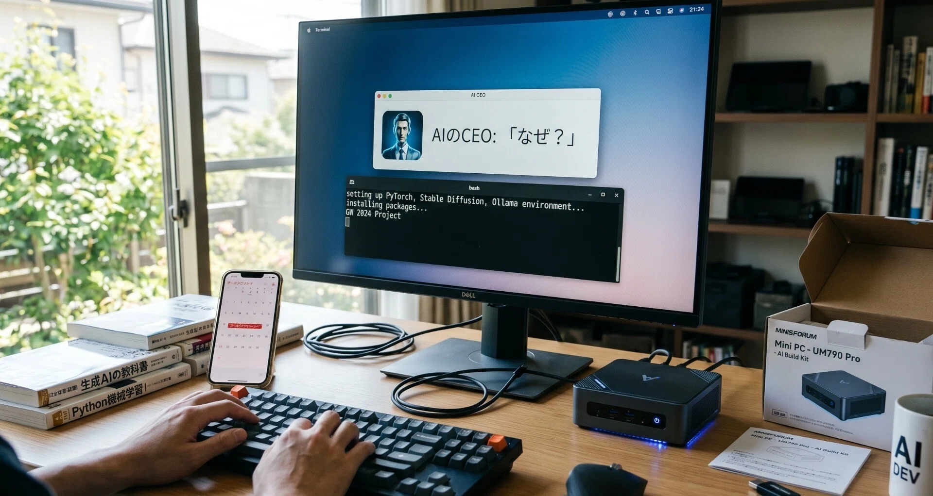 ゴールデンウィークにミニPCを買って、まっさらから生成AI環境を