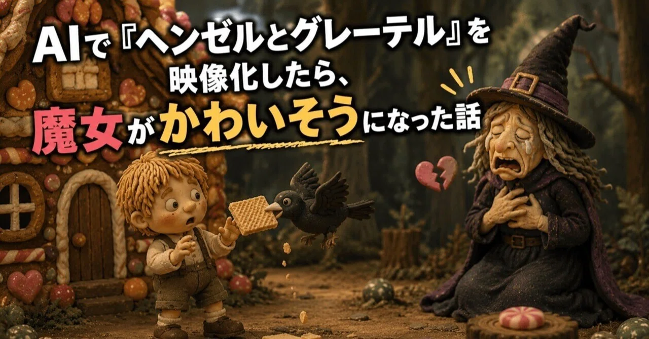 The story of how I visualized 'Hansel and Gretel' with AI, and the