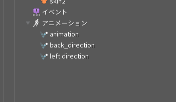 Spineでの複数の向きを持ったキャラクターの構築 アップルパイ Note