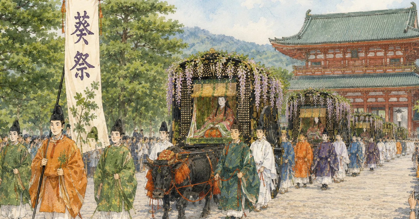 平安絵巻が京都の街を歩く。葵祭の楽しみ方、完全ガイド。｜くに旅