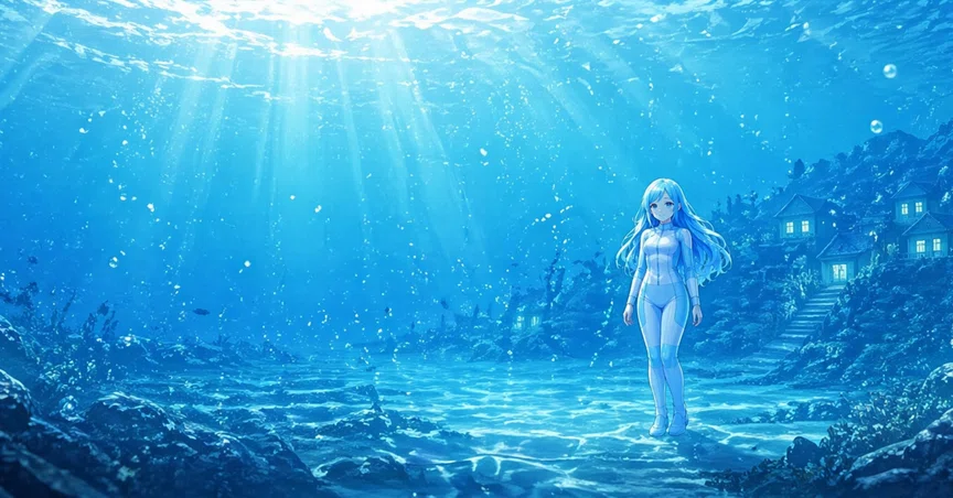 ラリマー×人魚のしっぽ⁂霜降り綺麗♡スケスケ⁂グレードアップキーリング377 人魚おじさん物語 - 2026-06｜ラミナ Mermaid LAB｜note