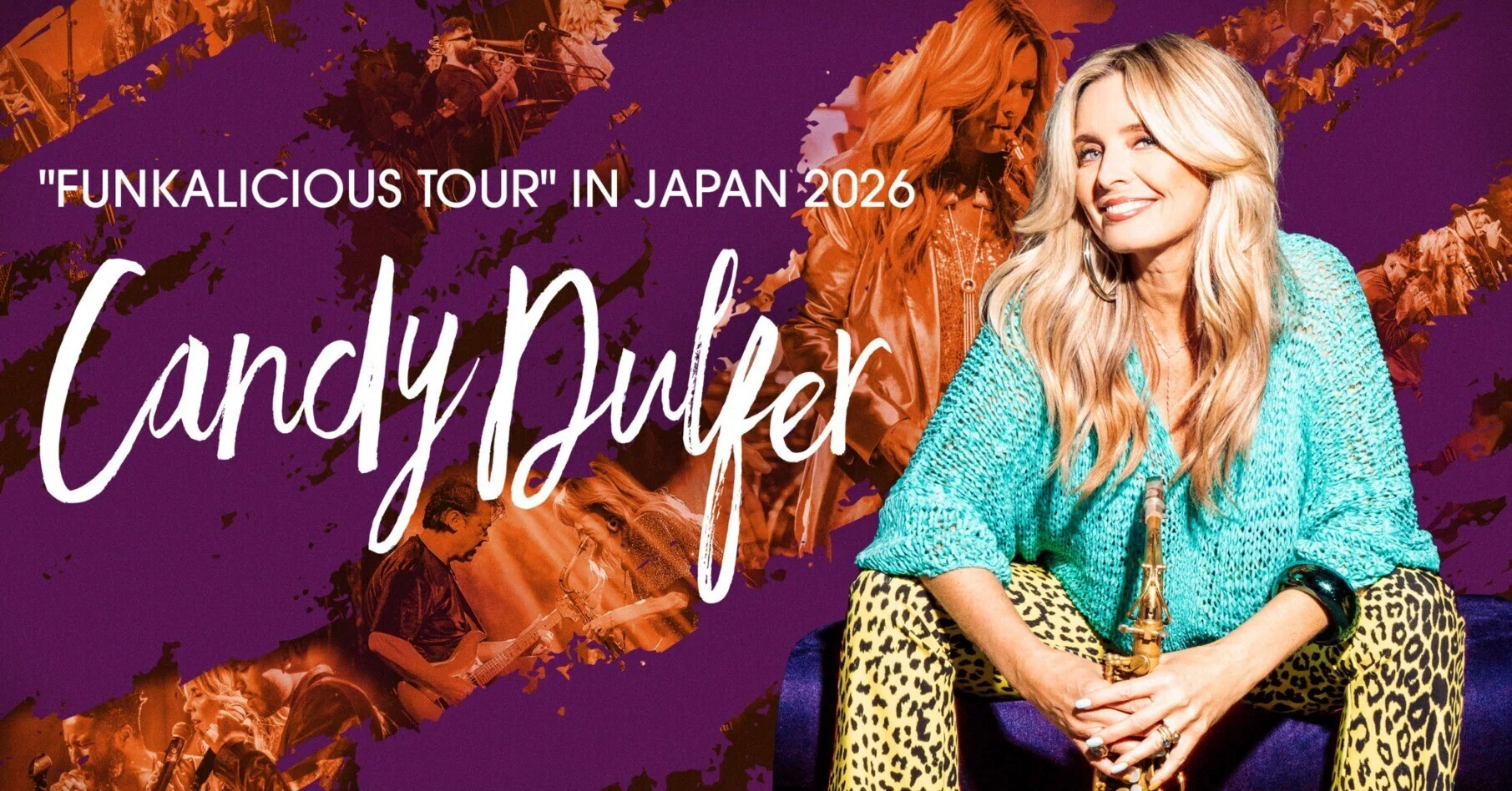 Live Report] A Night Captivated by Candy Dulfer! A Miracle in the