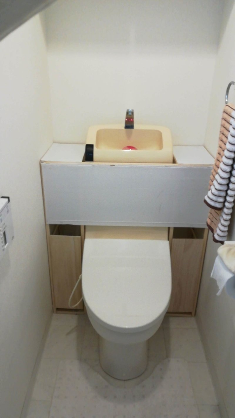 トイレをタンクレス風にdiyしてみた Hide Note トイレをタンクレス風にdiyしてみた Hide Note