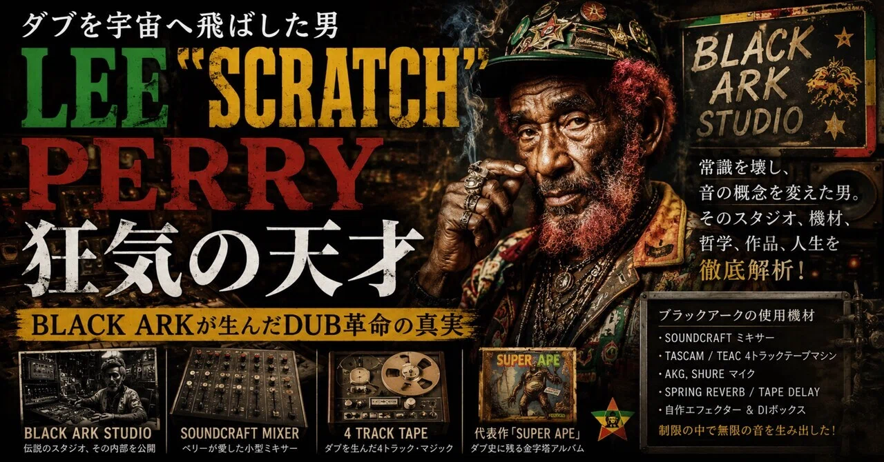 なぜリー・“スクラッチ”・ペリーは音楽の革命家だったのか｜N15BASE