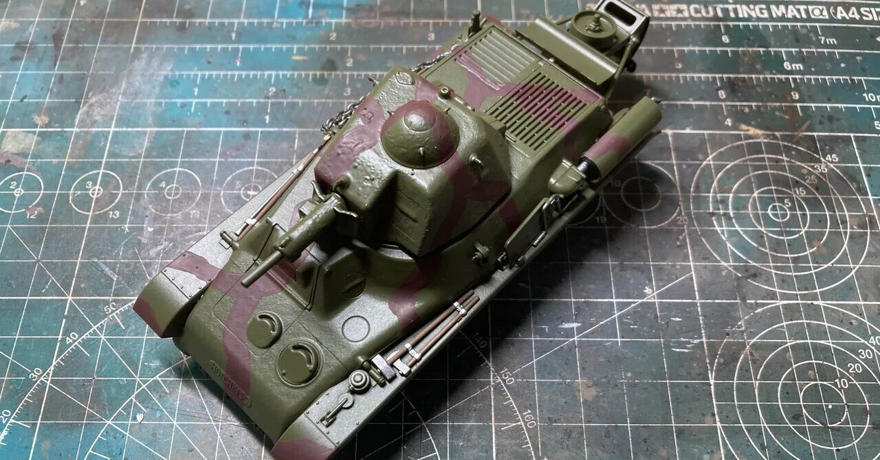 [2026 5/9]TAMIYA 1/35 フランス軽戦車 オチキスH39 製作記 ｜ROM