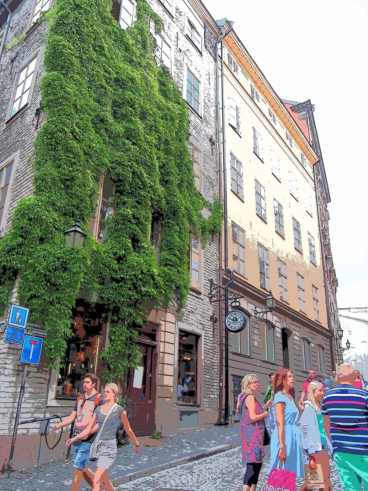 魔女の宅急便 の聖地 スウェーデン ガムラスタン ２ すぴー Note